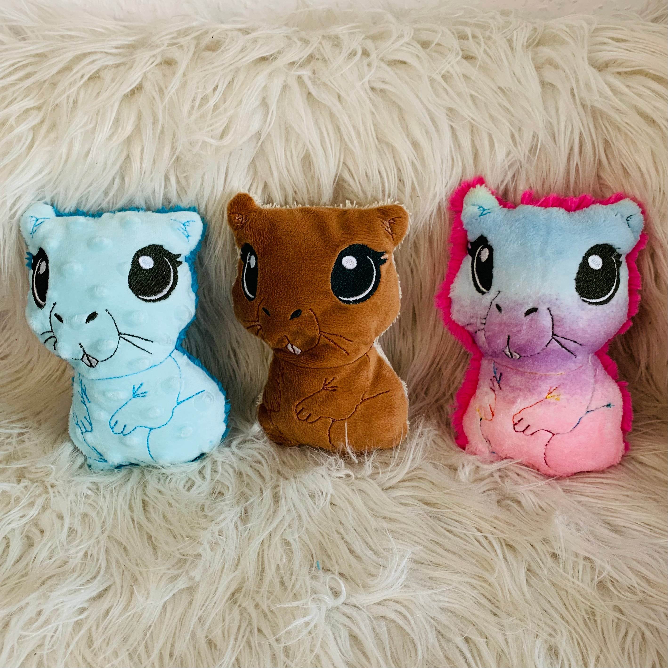 Stickdatei Capybara 2 In the Hoop Kuscheltier 2517 - Sewando