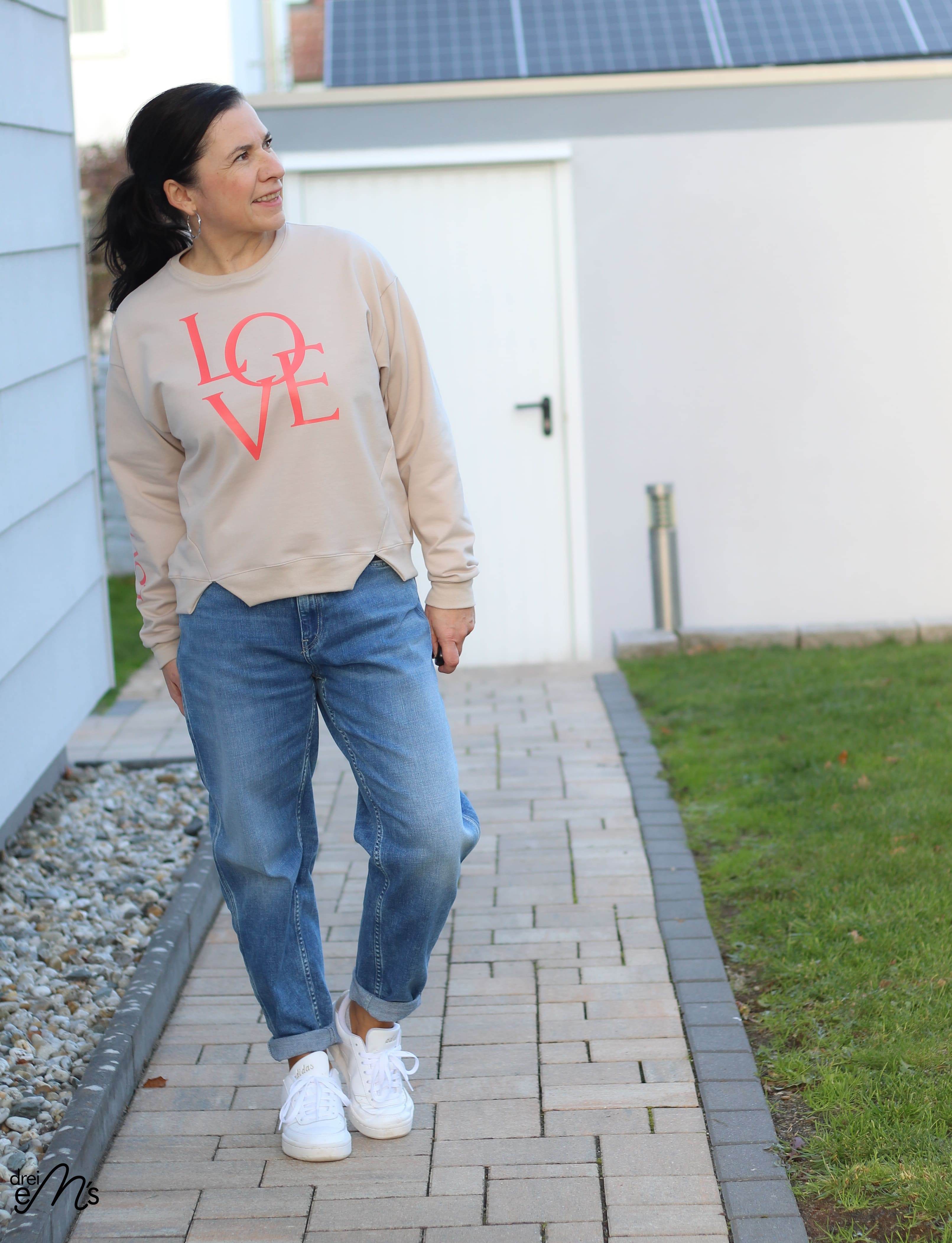 Schnittmuster Sweater RUBANO Gr. 32-56 inkl. gratis Plotterdatei : - Sewando