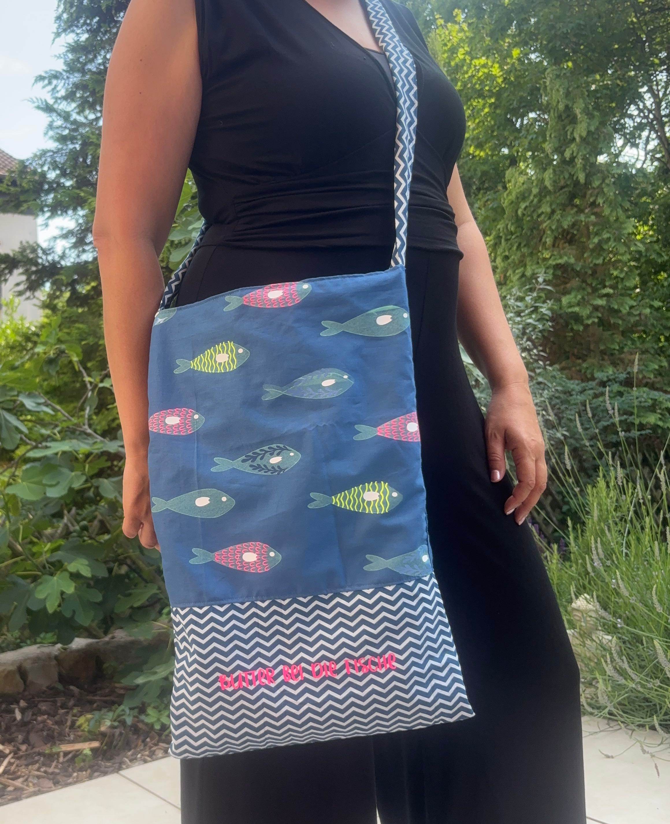 Plotterdatei Butter bei die Fische - Sewando