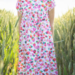 Schnittmuster Crossover Dress - Kleid BEAMER Version - Gr. 56 - 164 - Sewando