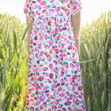 Schnittmuster Crossover Dress - Kleid BEAMER Version - Gr. 56 - 164 - Sewando