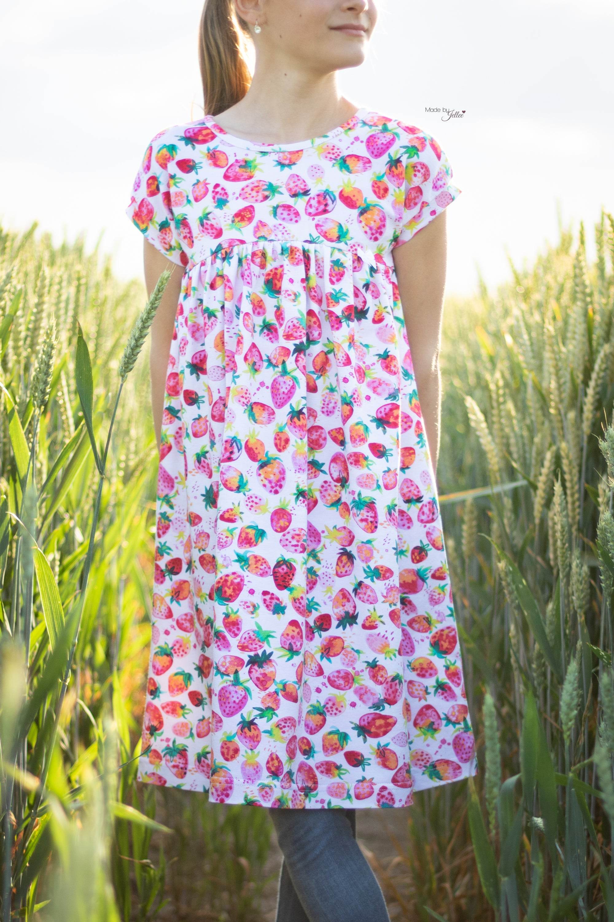 Schnittmuster Crossover Dress - Kleid BEAMER Version - Gr. 56 - 164 - Sewando