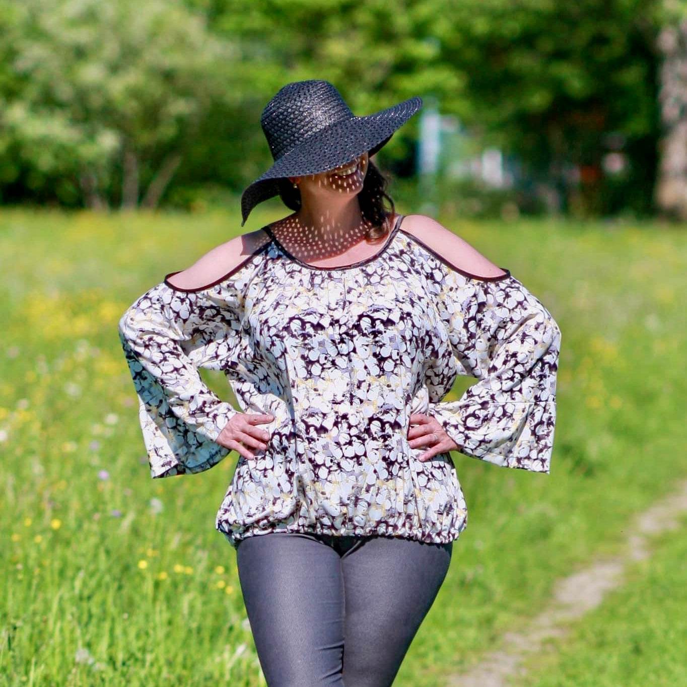 Schnittmuster Shirt / Kleid Makani, Grösse 32-54 - Sewando
