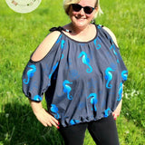 Schnittmuster Shirt / Kleid Makani, Grösse 32-54 - Sewando