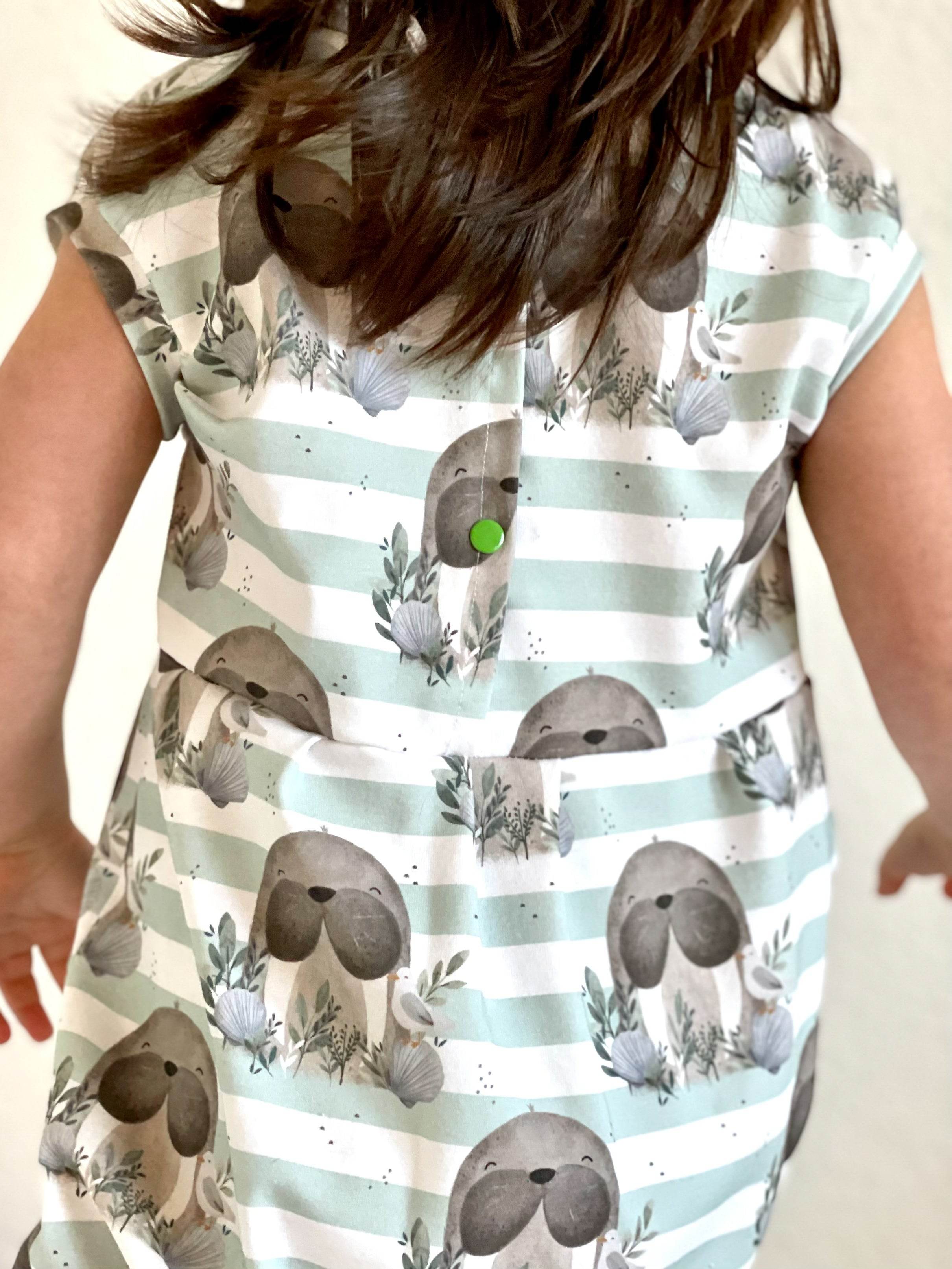 Sommerstrampler Aileen, Schnittmuster Grösse 50-104 - Sewando