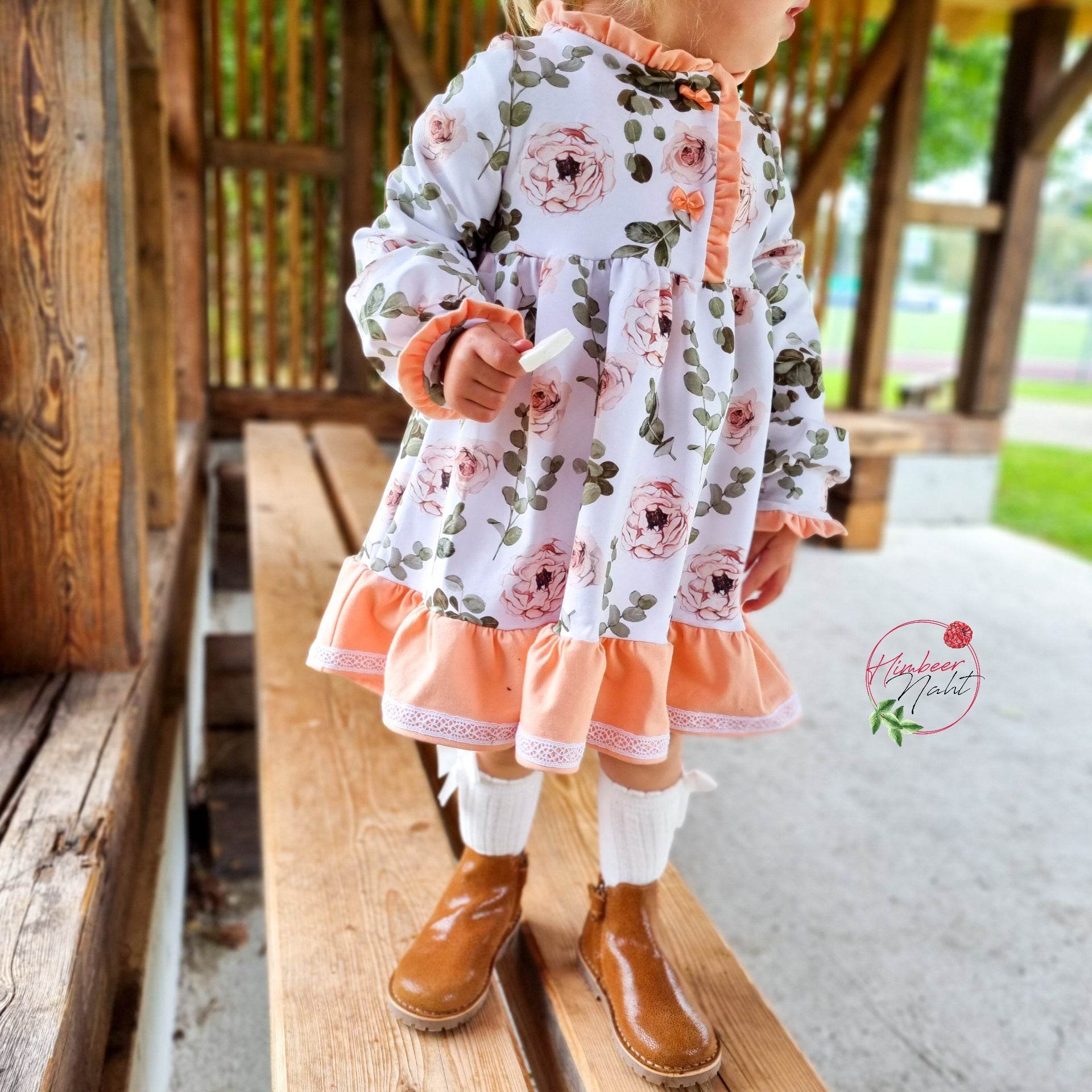 Schnittmuster Kleid Mia Größen 80-140, - Sewando