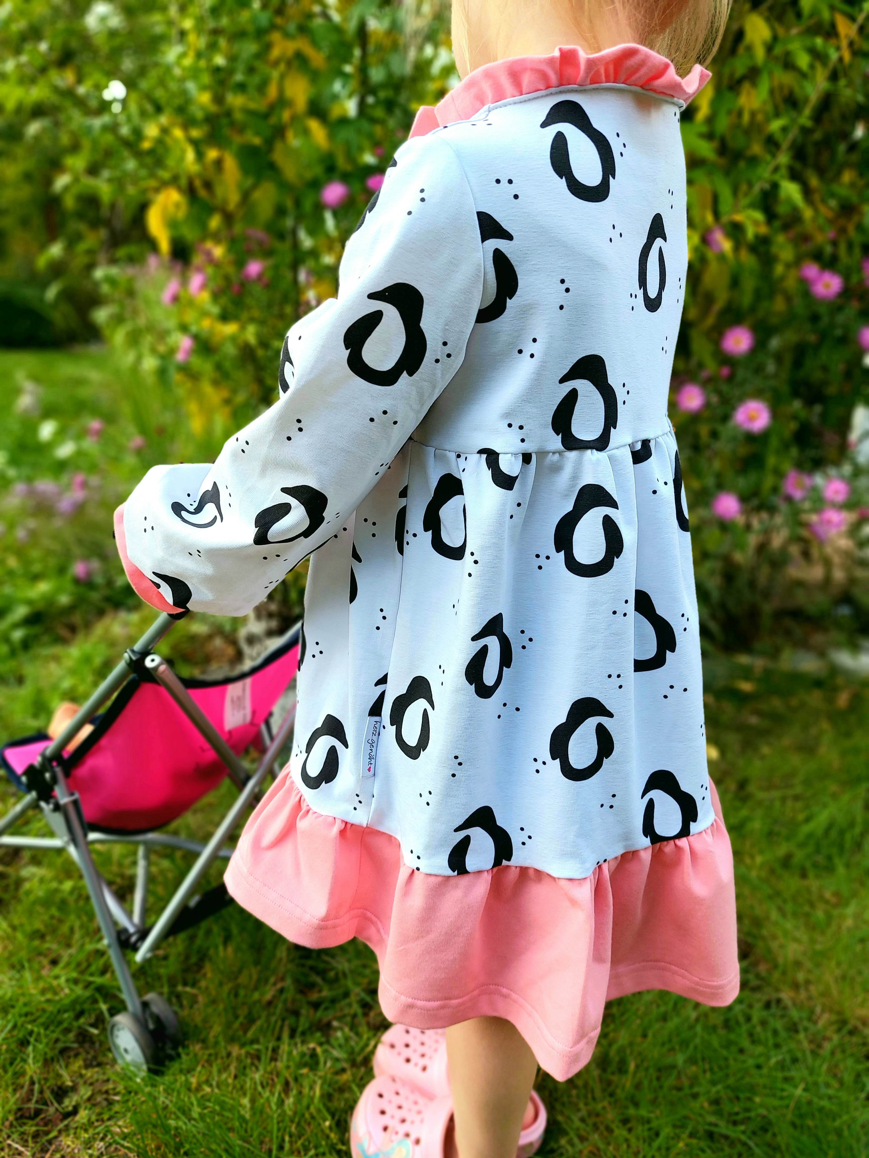 Schnittmuster Kleid Mia Größen 80-140, - Sewando