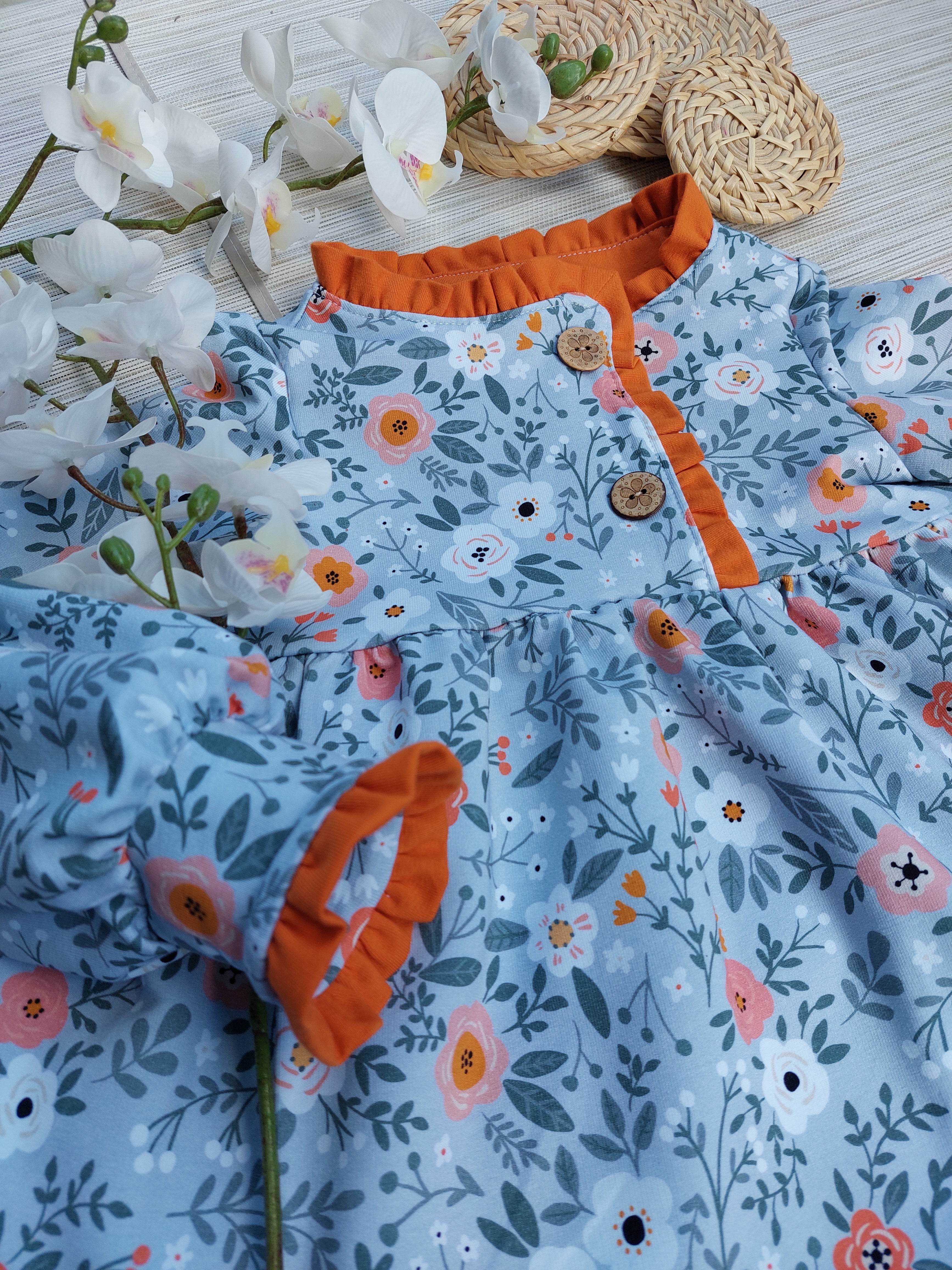 Schnittmuster Kleid Mia Größen 80-140, - Sewando