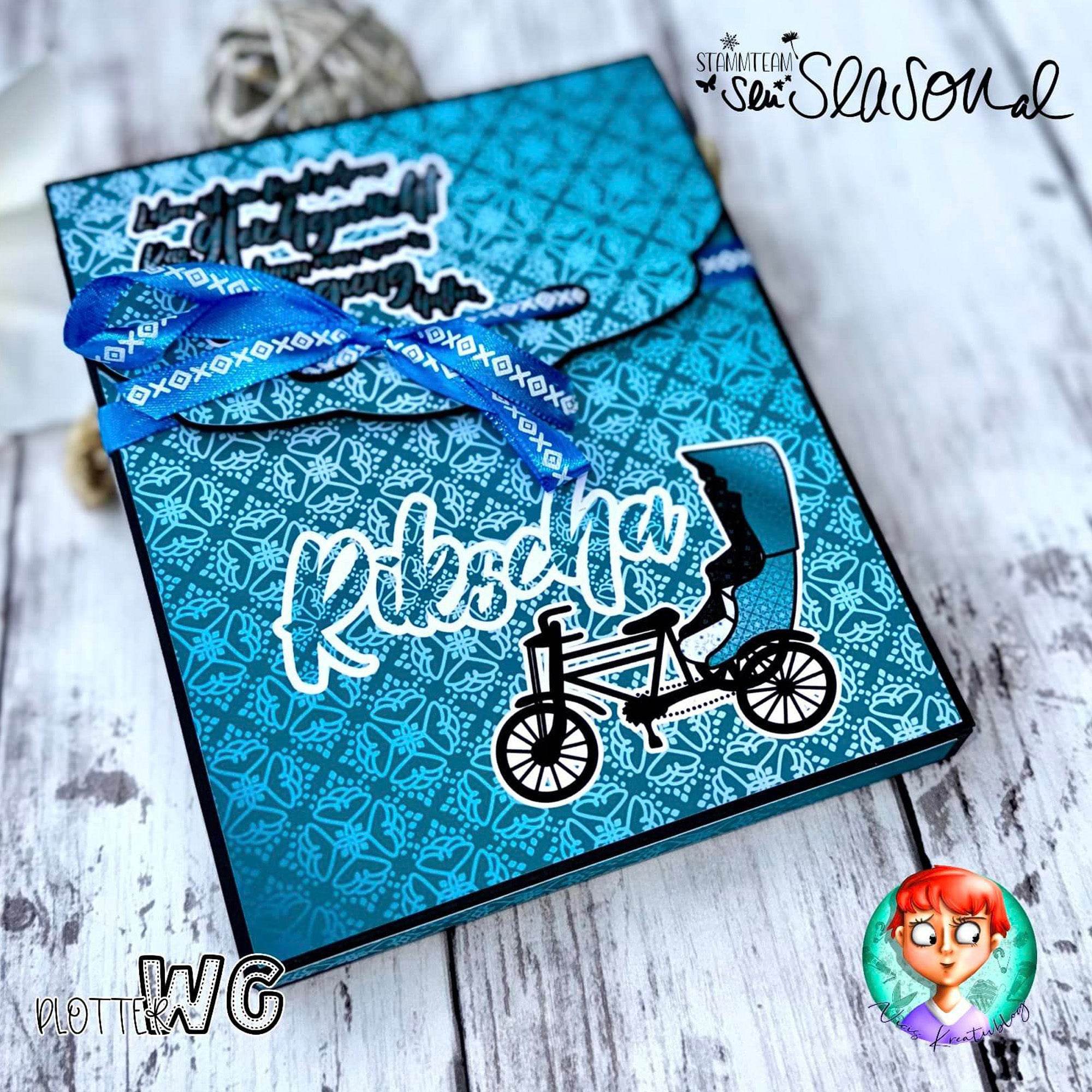 Digipapier-Set petrol-farbene Indische Muster - Musterpapier, Designpapier, Sublimation - Sewando
