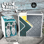 Digipapier-Set schwarz-weiße Indische Muster - Musterpapier, Designpapier, Sublimation - Sewando