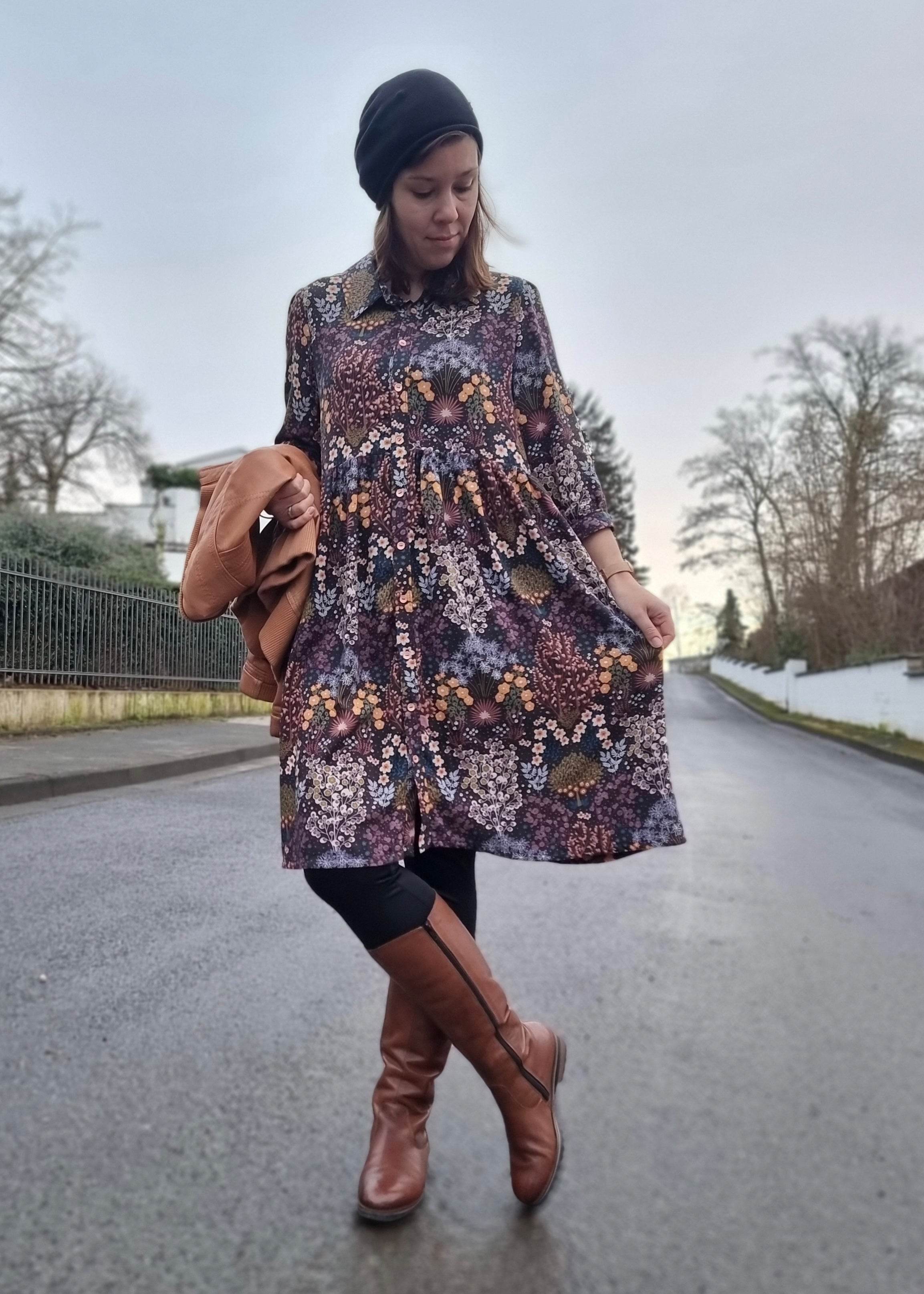 Schnittmuster Kleid Melli, Größe XS - XL : - Sewando