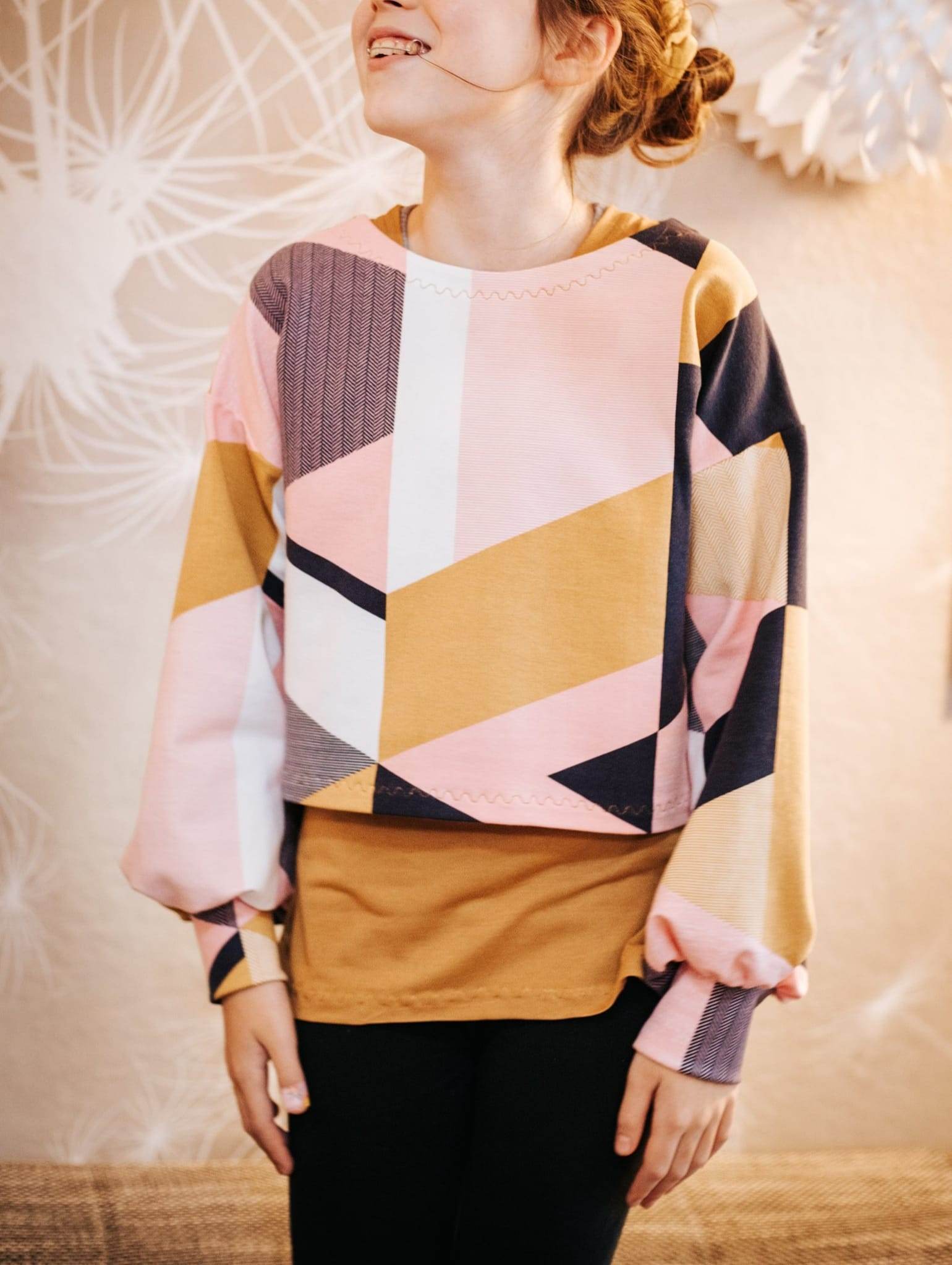 Happy Jolie - Gr 86-164 - Pullover Schnittmuster - Sewando