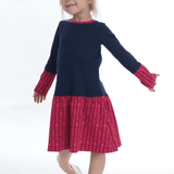 Schnittmuster JERSEYKLEID LISA Gr. 86-140 - Sewando