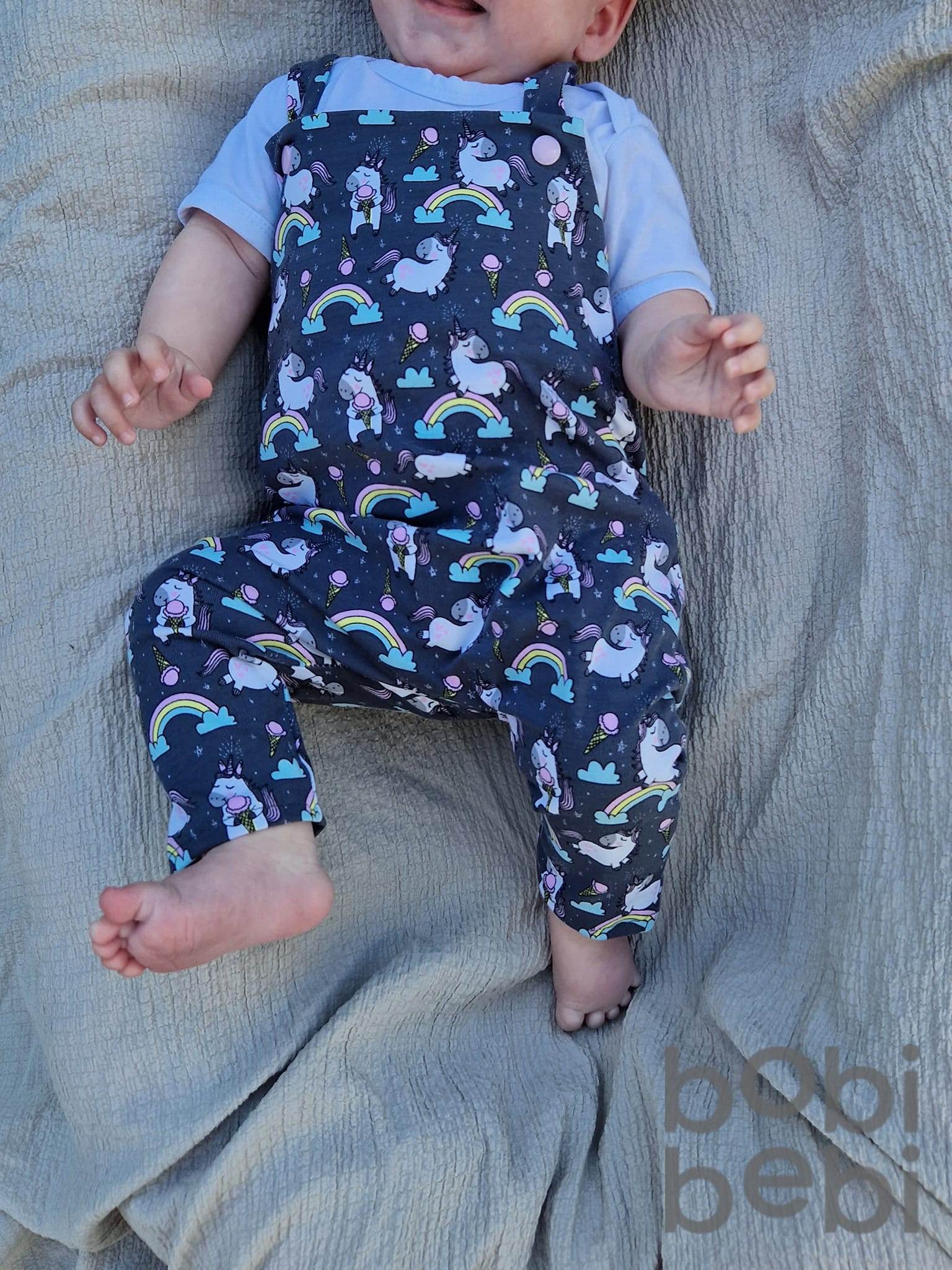 Schnittmuster Romper Solskin Gr. 56-140 - Sewando
