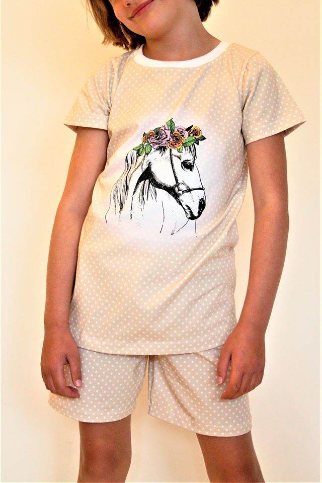 Happy Goodnight - Gr 74-152 - Schlafshorty Schnittmuster - Sewando