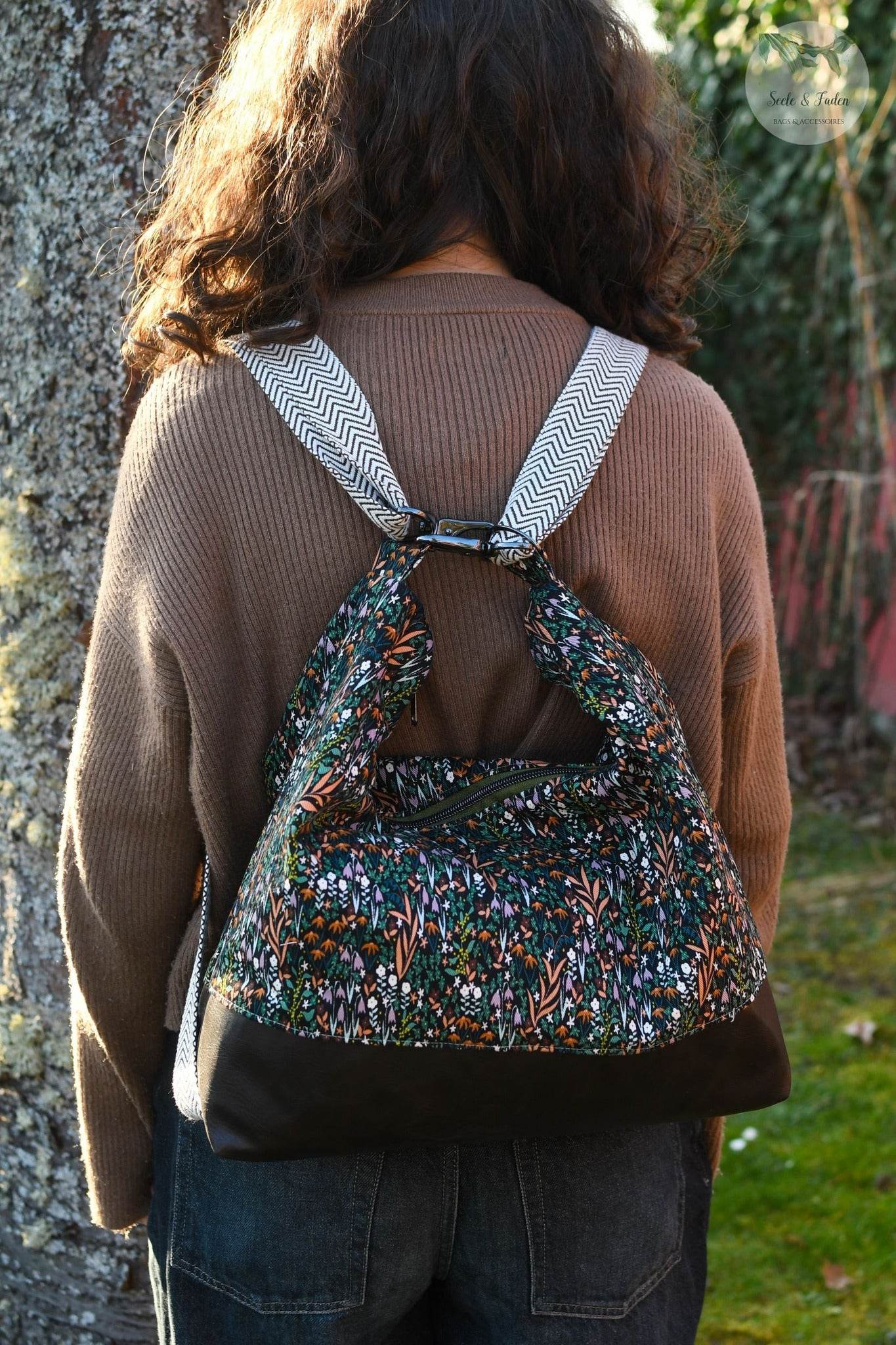 Rucksacktasche Vayana - PDF Schnittmuster und Anleitung in A4 und A0 - Sewando