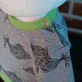 Schnittmuster Jojo – Babypullover mit Schulterknopfleiste Gr. 56-98 - Sewando