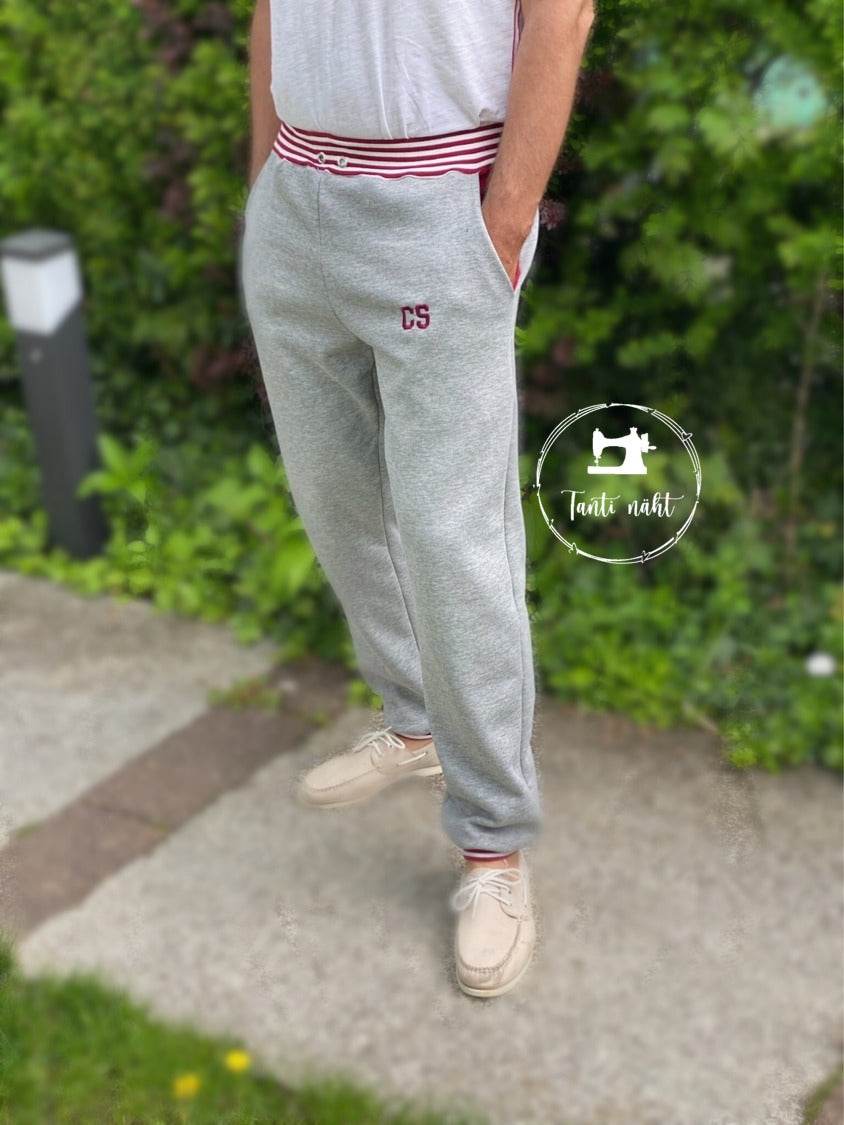 Schnittmuster Männer Jogginghose Slap Gr. 32-50 - Sewando