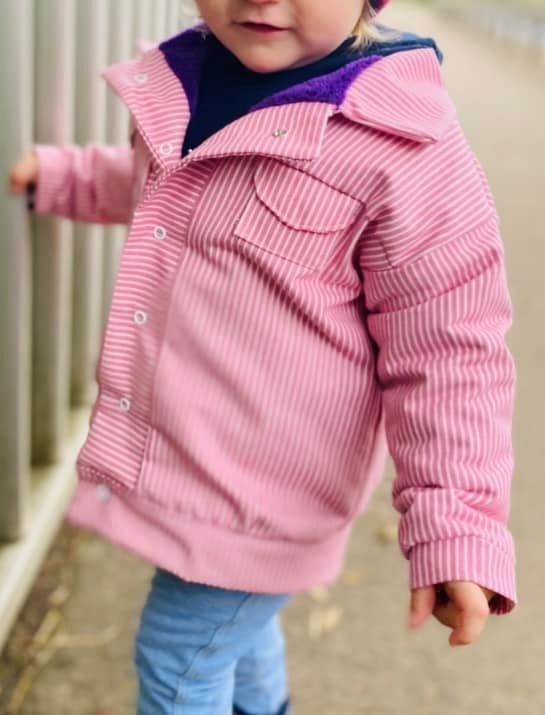Schnittmuster Kinderjacke Boxy Gr. 74-164 - Sewando