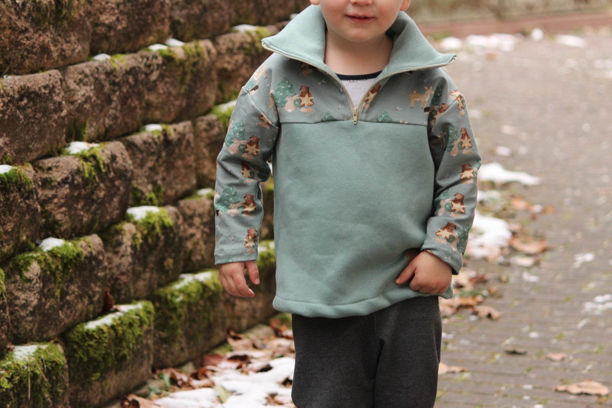 Schnittmuster Troyer Lille Rits Gr. 80-164 - Sewando