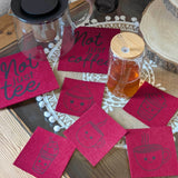 Plotter- und Laserdatei Not just Coffee - Sewando