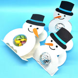 Plotterdatei Schneemann für Schokopralinen - Sewando