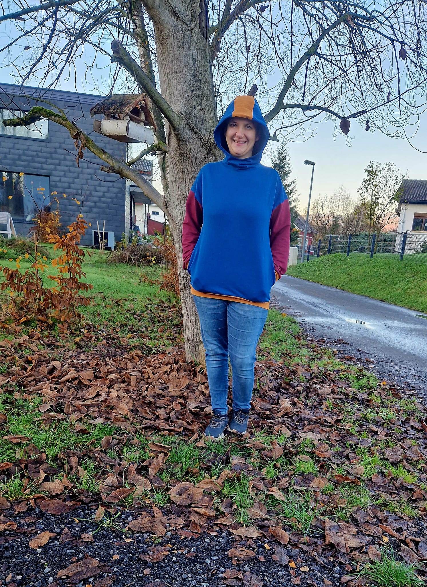 Schnittmuster Hoodie Hoodiekleid Lys Gr. 32-50 - Sewando