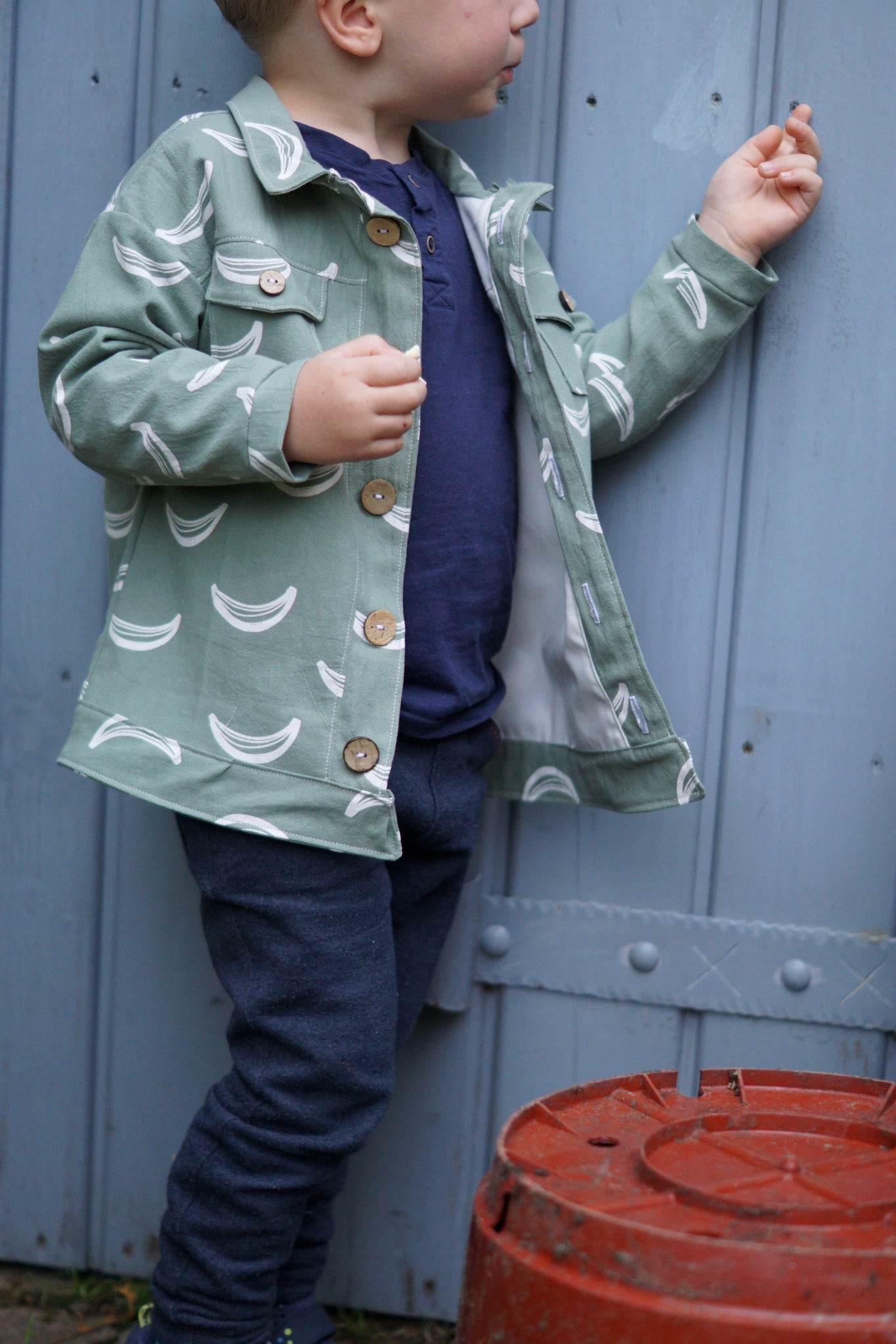 Schnittmuster Kinderjacke Boxy Gr. 74-164 - Sewando
