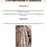 Schnittmuster Schleifenglanz – Tunika oder Kleid Größen 86-152 : - Sewando