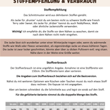 Schnittmuster Morgentau – College-Jacke Größen 86-152 - Sewando
