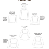 Schnittmuster Elfentanz – Oberteil, Tunika oder Kleid Größen 86-140 : - Sewando
