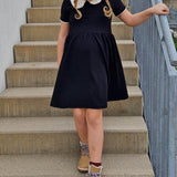 Kleid Noélia, Schnittmuster Grösse 86-152 - Sewando