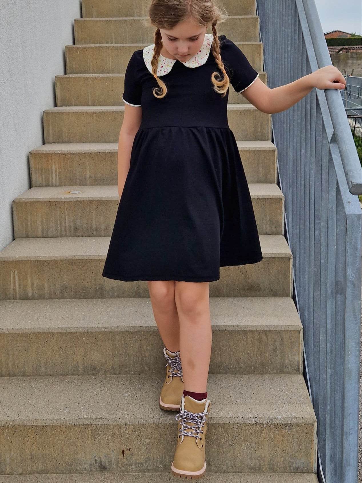 Kleid Noélia, Schnittmuster Grösse 86-152 - Sewando