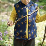 Schnittmuster vielseitige Kinder Fleecejacke Gr. 86 - 164 - Sewando