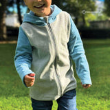 Schnittmuster vielseitige Kinder Fleecejacke Gr. 86 - 164 - Sewando