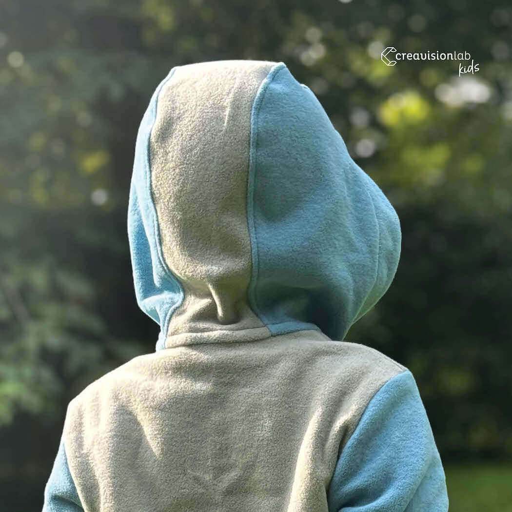 Schnittmuster vielseitige Kinder Fleecejacke Gr. 86 - 164 - Sewando