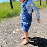 Schnittmuster Mitwachs-Kinderlatzhose & Latzshorts | Gr. 86 - 128 - Sewando