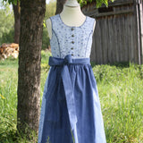 Schnittmuster Kinderdirndl Felia Gr. 122-158 - Sewando