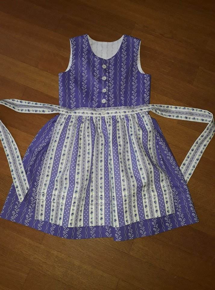Schnittmuster Kinderdirndl Franzi Gr. 80-116 : - Sewando