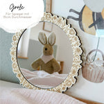 Laserdatei | Kinderspiegel mit Blumen-Design | inkl. Gewerbelizenz - Sewando