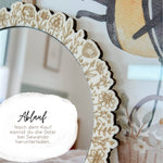 Laserdatei | Kinderspiegel mit Blumen-Design | inkl. Gewerbelizenz - Sewando