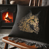 Stickdatei Applikation Katze Maine Coon "Bonzo" - realistisch - FÜR HELLE &DUNKLE STOFFE
