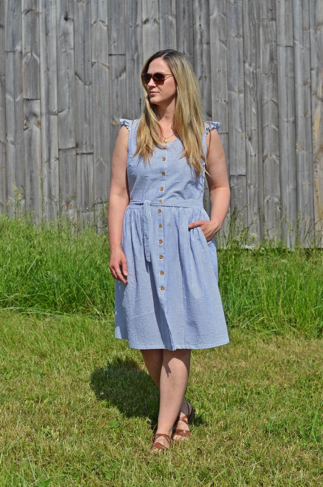 Schnittmuster KLEID ACACIA Gr. 32-50 - Sewando