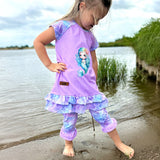 Schnittmuster Kombi-Book Tunika & Kleid "FELINA mit Leggings "LEONIE" Gr. 62-146