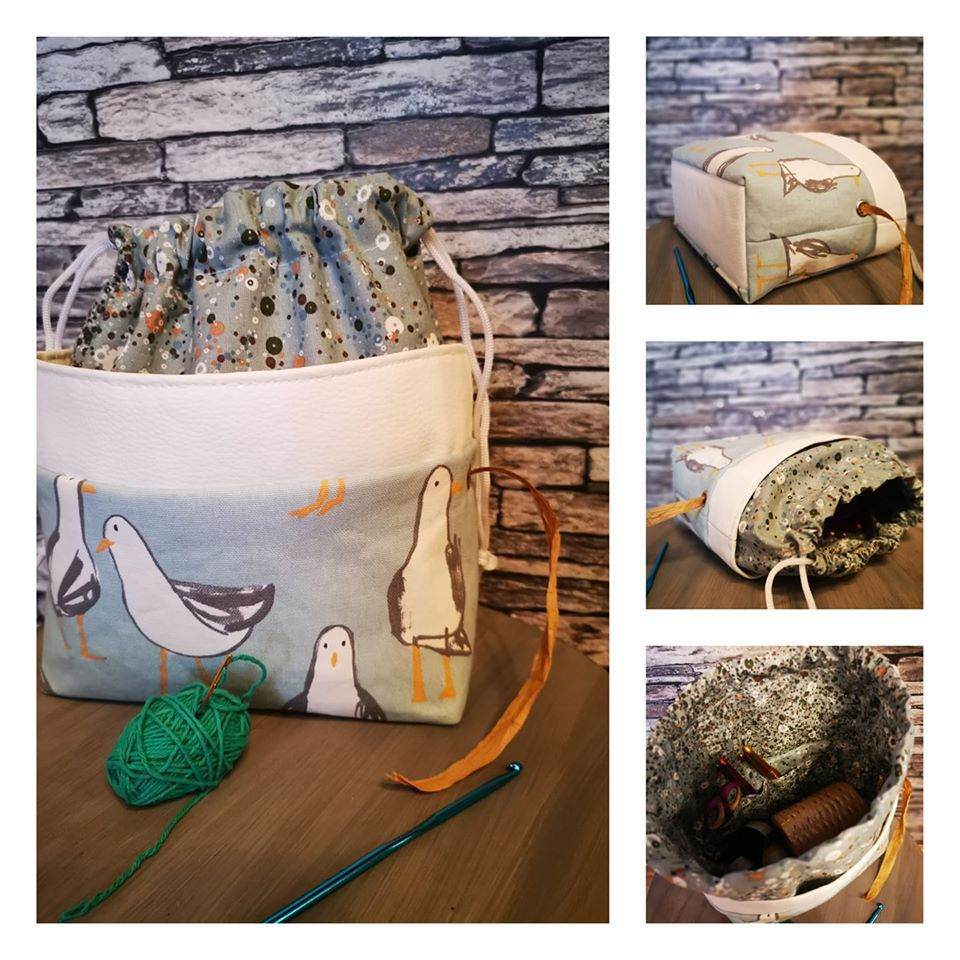 Schnittmuster Kosmetiktasche Kordi mit Kordelzug - Sewando