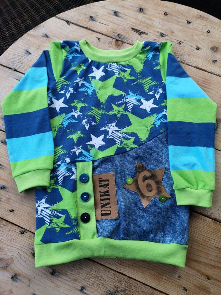 Happy Aurel - Gr 86 - 164 - Pullover + Shirt Schnittmuster - Sewando