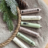 Kerzentattoo PDF Vorlage Weihanchtslieder Kerzenaufkleber - Sewando