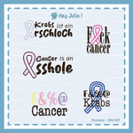 Plotter- und Laserdatei Krebs ist ein A... - Sewando