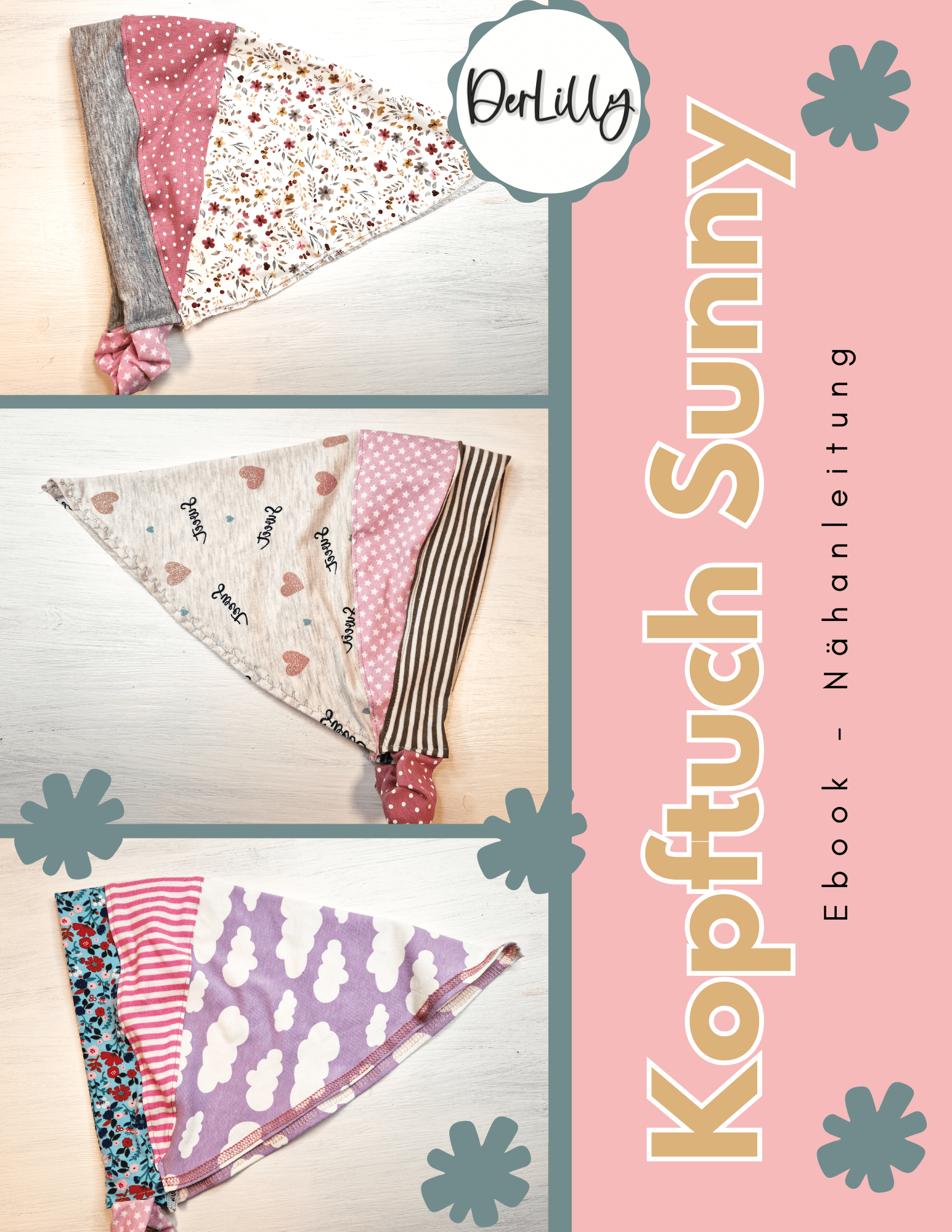 Nähanleitung Kopftuch Sunny - Sewando