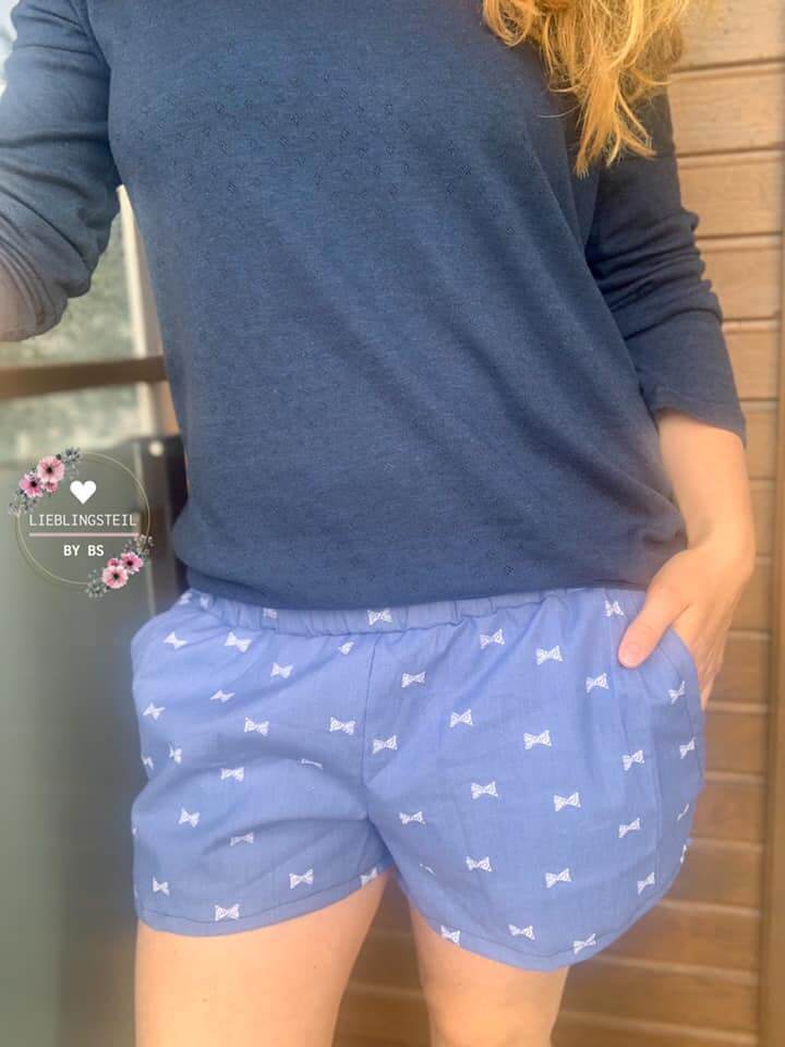 Bundle Badeshorts/ Shorts und Badeanzug #SportyShortstar & #SwimmySwimStar in REGULÄR & KURZGRÖßEN - Sewando